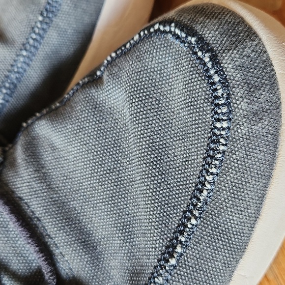 CHACO‎ Men’s Gray-bluish Canvas Slip-on Casual Loafer Shoes Sz 12 - Picture 13 of 16